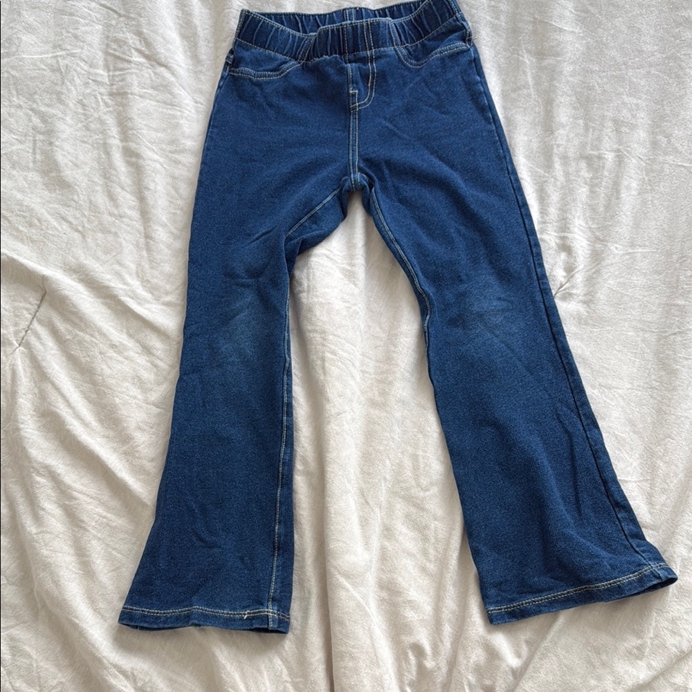 Blue Flared Jeans